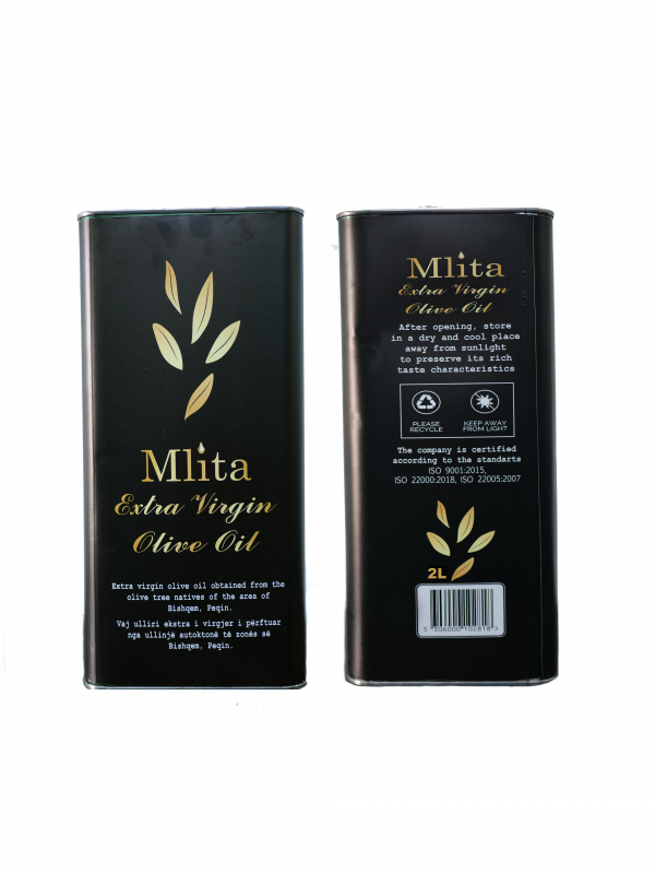 Mlita Olive Oil 2 lt. Cans - Image 4
